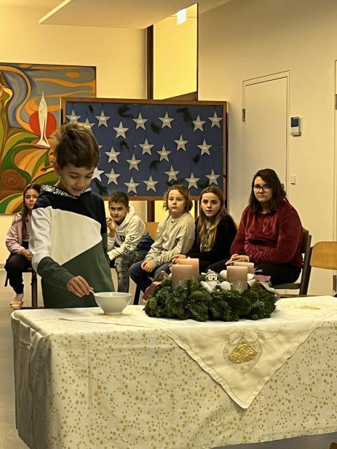 Kinder und Advent