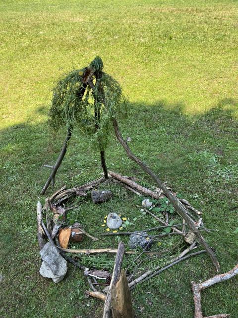 Zeltlagerplatz – Landart